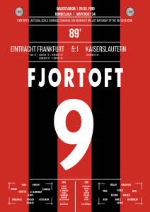 Fjörtoft vs. Lautern - Moments Of Fame - Posterserie 11FREUNDE SHOP