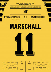 Marschall vs. Bayern - Moments Of Fame - Posterserie 11FREUNDE SHOP