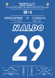 Naldo vs. BVB - Moments Of Fame - Posterserie 11FREUNDE SHOP