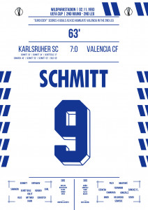 Schmitt vs. Valancia - Moments Of Fame - Posterserie 11FREUNDE SHOP