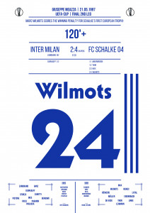 Wilmots vs. Inter - Moments Of Fame - Posterserie 11FREUNDE SHOP
