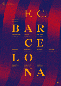 Legendary XI: Barça - Poster bestellen - 11FREUNDE SHOP