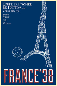 France 1938 - Poster bestellen - 11FREUNDE SHOP 