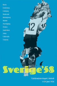 Sverige 1958 - Poster bestellen - 11FREUNDE SHOP 
