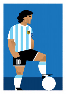 Stanley Chow F.C. - Diego (Argentina) - Poster bestellen - 11FREUNDE SHOP
