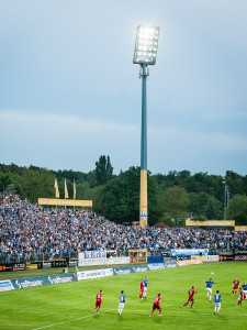 Flutlichtmast Bölle - Wandbild