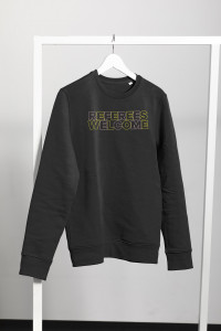 Sweatshirt - Referees Welcome (Fairwear & Bio-Baumwolle)