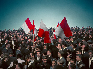 Düsseldorf Fans 1964 - Fußball Foto Wandbild - 11FREUNDE SHOP