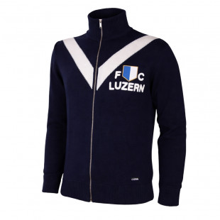 FC Luzern 1959 - 60 Retro Football Jacket dark