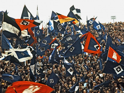 HSV Fahnenmeer - 11FREUNDE BILDERWELT