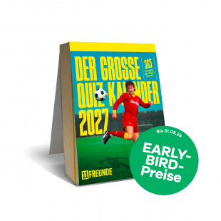 Der große 11FREUNDE Quiz Kalender 2027