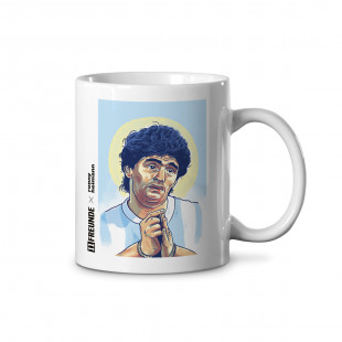 Design-Tasse - 11FREUNDE x Ronny Heimann: Old Diego
