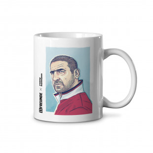 Design-Tasse - 11FREUNDE x Ronny Heimann: Eric