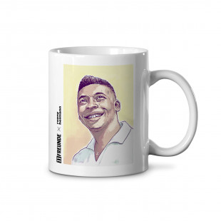 Design-Tasse - 11FREUNDE x Ronny Heimann: Pele