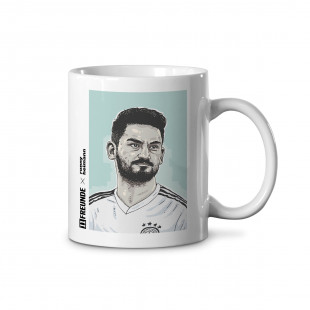 Design-Tasse - 11FREUNDE x Ronny Heimann: Ilkay