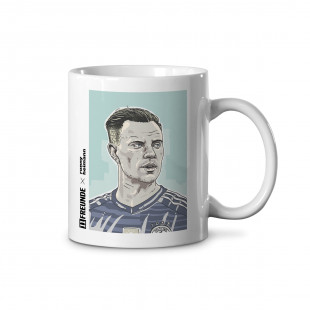 Design-Tasse - 11FREUNDE x Ronny Heimann: André