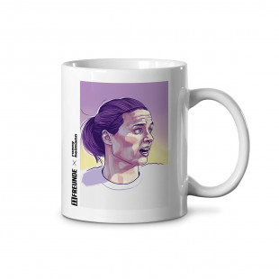 Design-Tasse - 11FREUNDE x Ronny Heimann: Dzsenifer