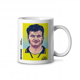 Design-Tasse - 11FREUNDE X Ronny Heimann: Stéphane in Dortmund