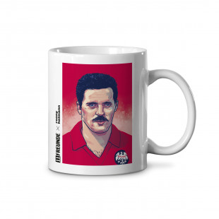 Design-Tasse - 11FREUNDE X Ronny Heimann: Uwe in Frankfurt
