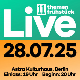 11FREUNDE themenfrühstück Live
