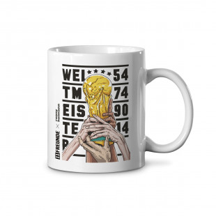 Design-Tasse - 11FREUNDE x Ronny Heimann: WM-Titel