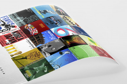 Collage 1930 - 2014 - Poster bestellen - 11FREUNDE SHOP