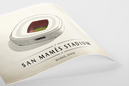 World Of Stadiums: San Mamés Stadium - Poster bestellen - 11FREUNDE SHOP