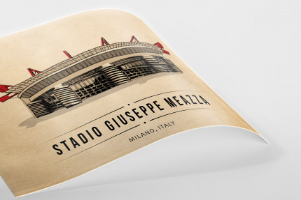 World Of Stadiums: Stadio Giuseppe Meazza - Poster bestellen - 11FREUNDE SHOP