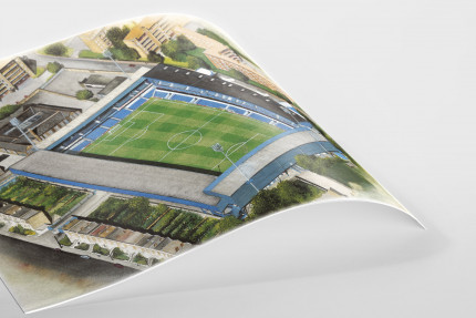Stadia Art: Loftus Road - Poster bestellen - 11FREUNDE SHOP