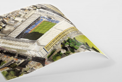 Stadia Art: White Hart Lane (2) - Poster bestellen - 11FREUNDE SHOP
