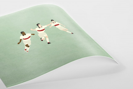 Das magische Dreieck - VfB Stuttgart Poster - 11FREUNDE SHOP