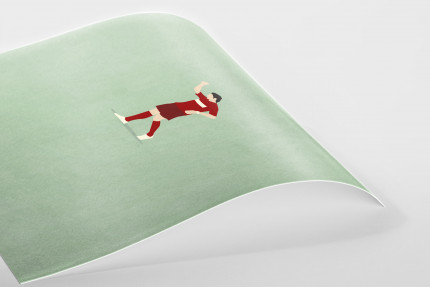 El Torero - Mario Gomez Poster - 11FREUNDE SHOP