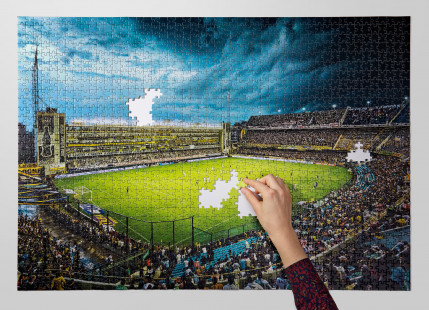 Puzzle: La Bombonera (Farbe)