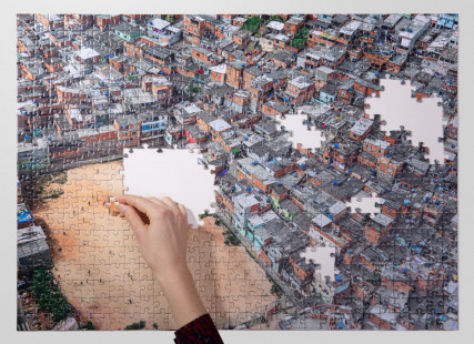 Puzzle: Fußballplatz in São Paulo