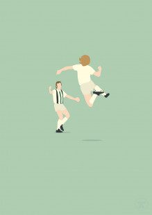 Netzers Coup - Poster Borussia Mönchengladbach - 11FREUNDE SHOP