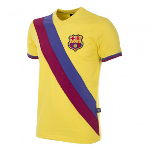FC Barcelona Away 1978 - 79 Short Sleeve Retro Football Shirt