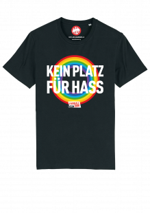 T-Shirt Männer Kein Platz für Hass Fußball 2000 - 11FREUNDE SHOP