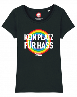 T-Shirt Frauen Kein Platz für Hass Fußball 2000 - 11˘FREUNDE SHOP