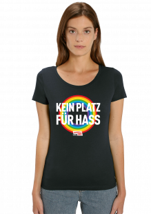 T-Shirt Frauen Kein Platz für Hass Fußball 2000 - 11˘FREUNDE SHOP