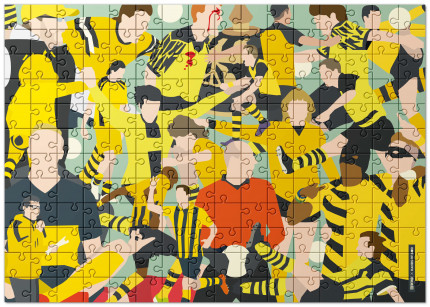 Puzzle: Dortmund Clash - Design: HANDS OF GOD mit 192, 551 und 1.500 Teilen