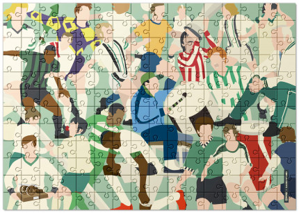 Puzzle: Gladbach Clash - Design: HANDS OF GOD als Puzzle mit 192, 551 und 1.500 Teilen