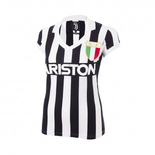 Juventus 1984 - 85 Womens Retro Football Shirt