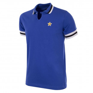 Juventus FC 1976 - 77 Away Coppa UEFA Short Sleeve Retro Shirt