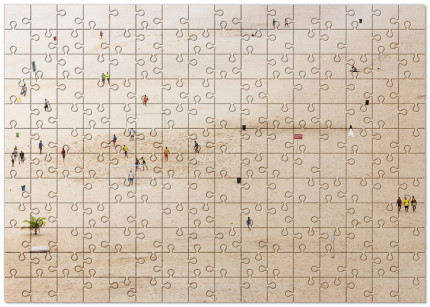 Puzzle: Kicken im Sand von Manaus