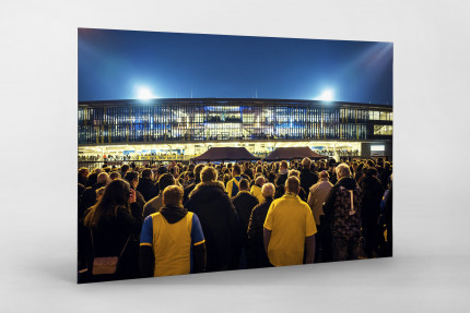 Zuschauerandrang im Eintracht-Stadion