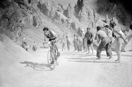 Ferdy am Col d'Izoard 1954 - Wandbild