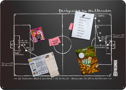 Magnettafel: Derbysieg am Millerntor - 11FREUNDE SHOP
