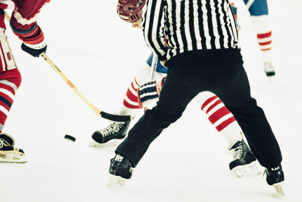 CSSR vs. Kanada 1984 - Sport Fotografie als Wandbild - Eishockey Foto - NoSports Magazin 