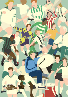 Gladbach Clash - Poster Borussia Mönchengladbach - Hands Of God