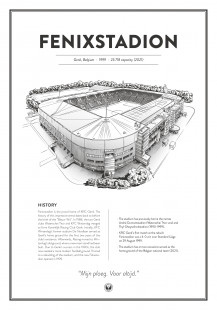 Stadium Posters by Fans Will Know: Genk